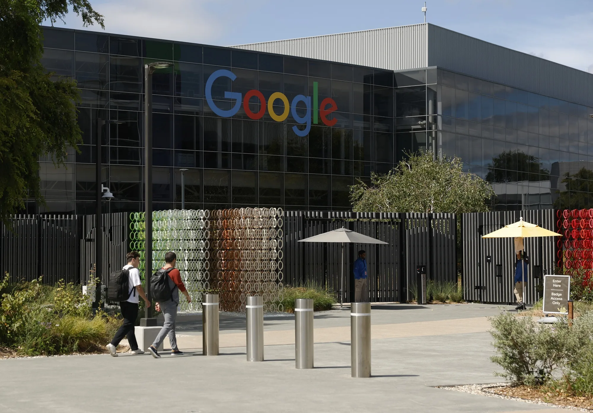 The Google headquarters campus in Mountain View, California.