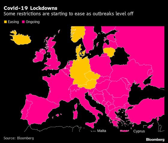 EU Targets Super-Charged Crisis Budget With Coronabonds Blocked