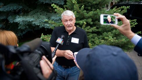 John Malone, chairman of Liberty Media Corp.