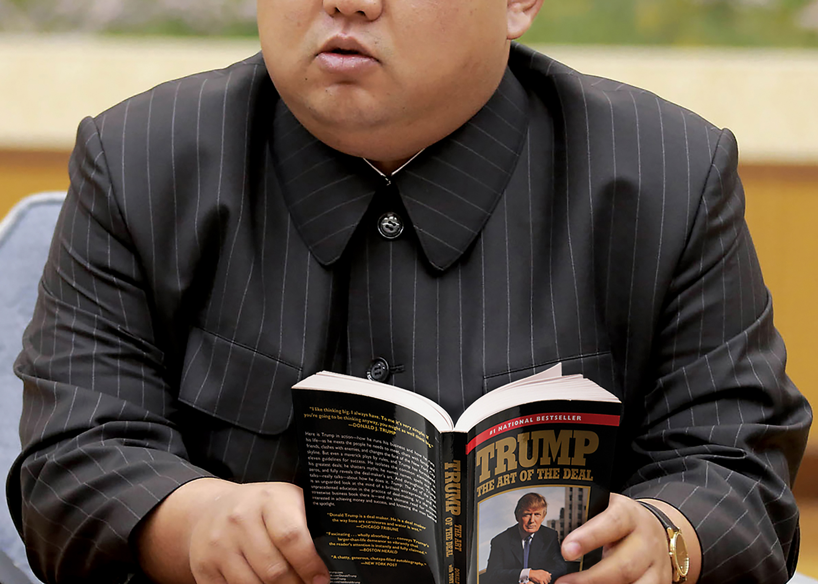Photo: Kim Jong Un Wearing A Dennis Rodman Jersey - CBS Chicago