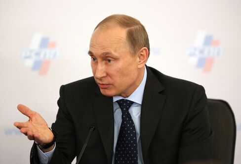 Russian President Vladimir Putin