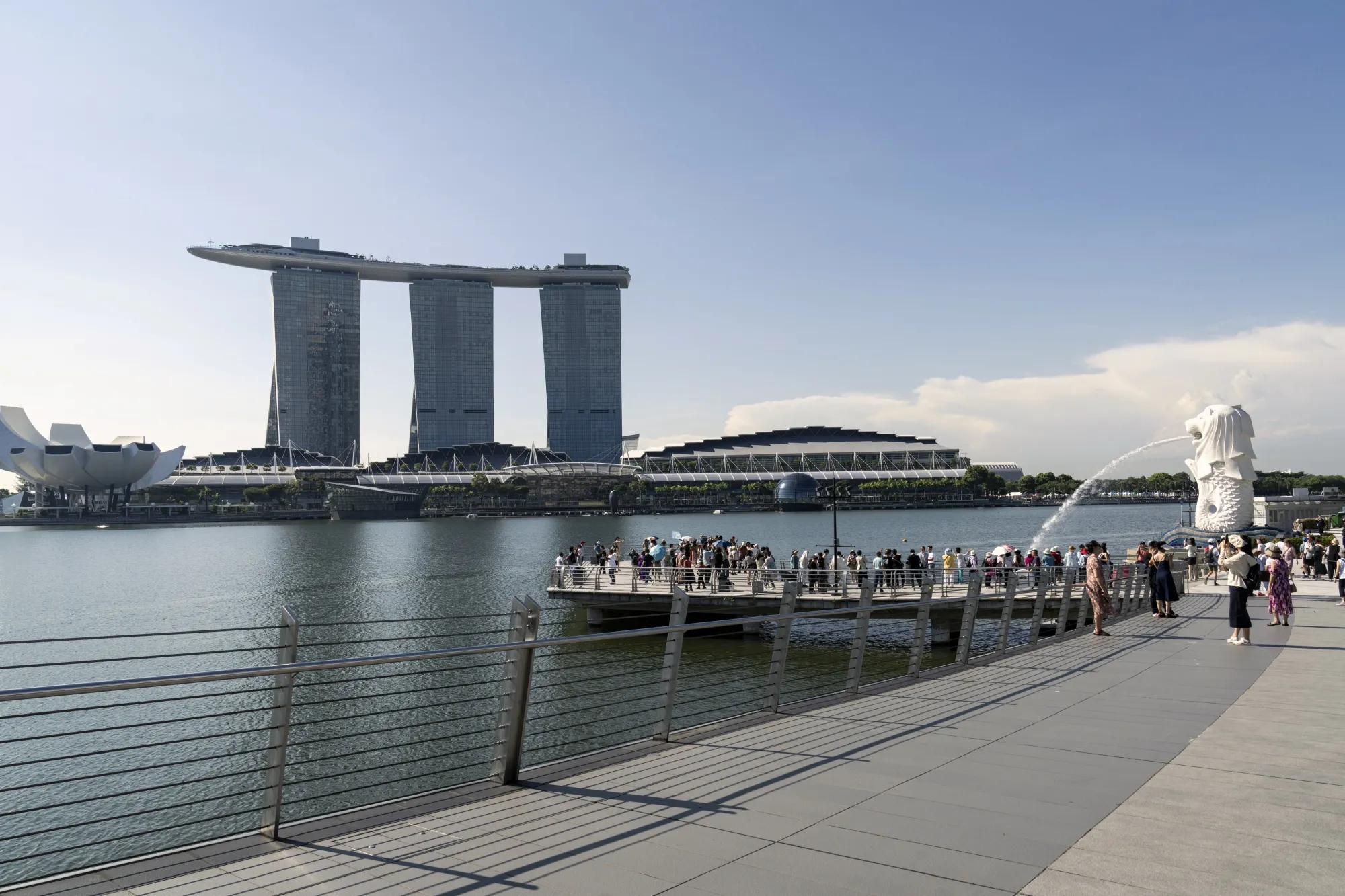 Singapore expects to benefit from improving US growth prospects and a stronger than anticipated expansion in China, while also penciling in gains from robust travel and tourism demand.
