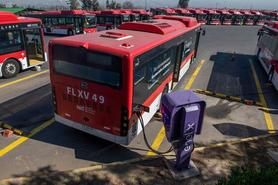 Santiago’s Electric Bus Fleet Cuts Costs and Cleans the Air
