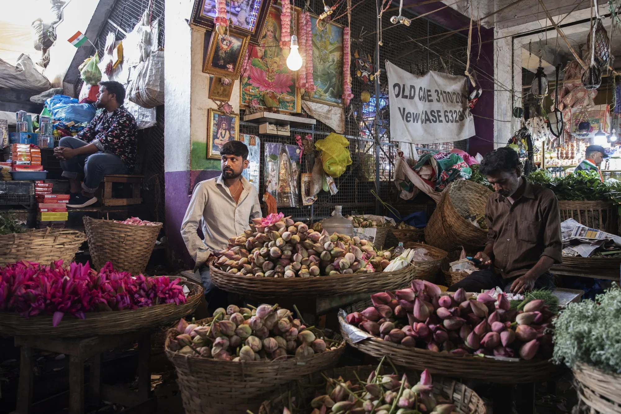 The vegetable and fruit market in Bengaluru, India.