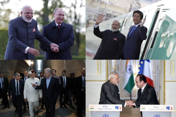 Here’s What India’s Modi Achieved on His Frequent Trips Abroad