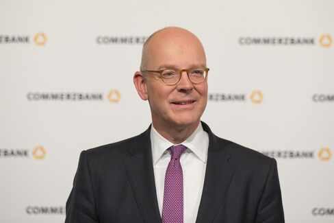 Martin Blessing in Frankfurt, on Wednesday, April 20.