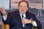Sheldon Adelson, chairman and chief executive officer of Las Vegas Sands Corp., speaks at a news conference in Singapore on June 23, 2010.
