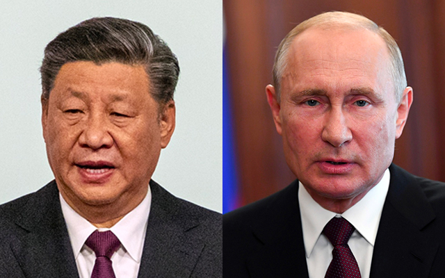 Xi Jinping and Vladimir Putin