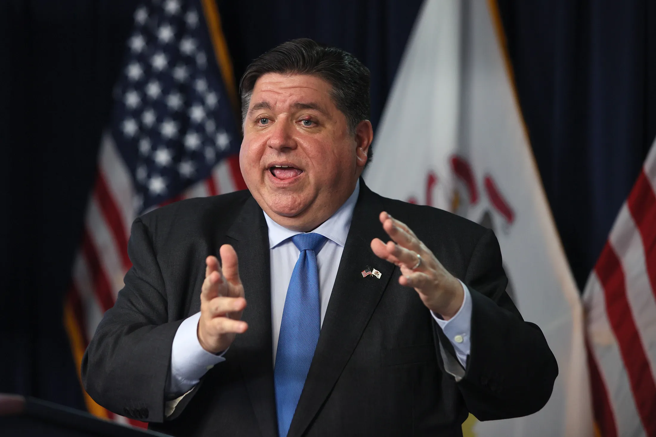 Illinois Governor J.B. Prtizker