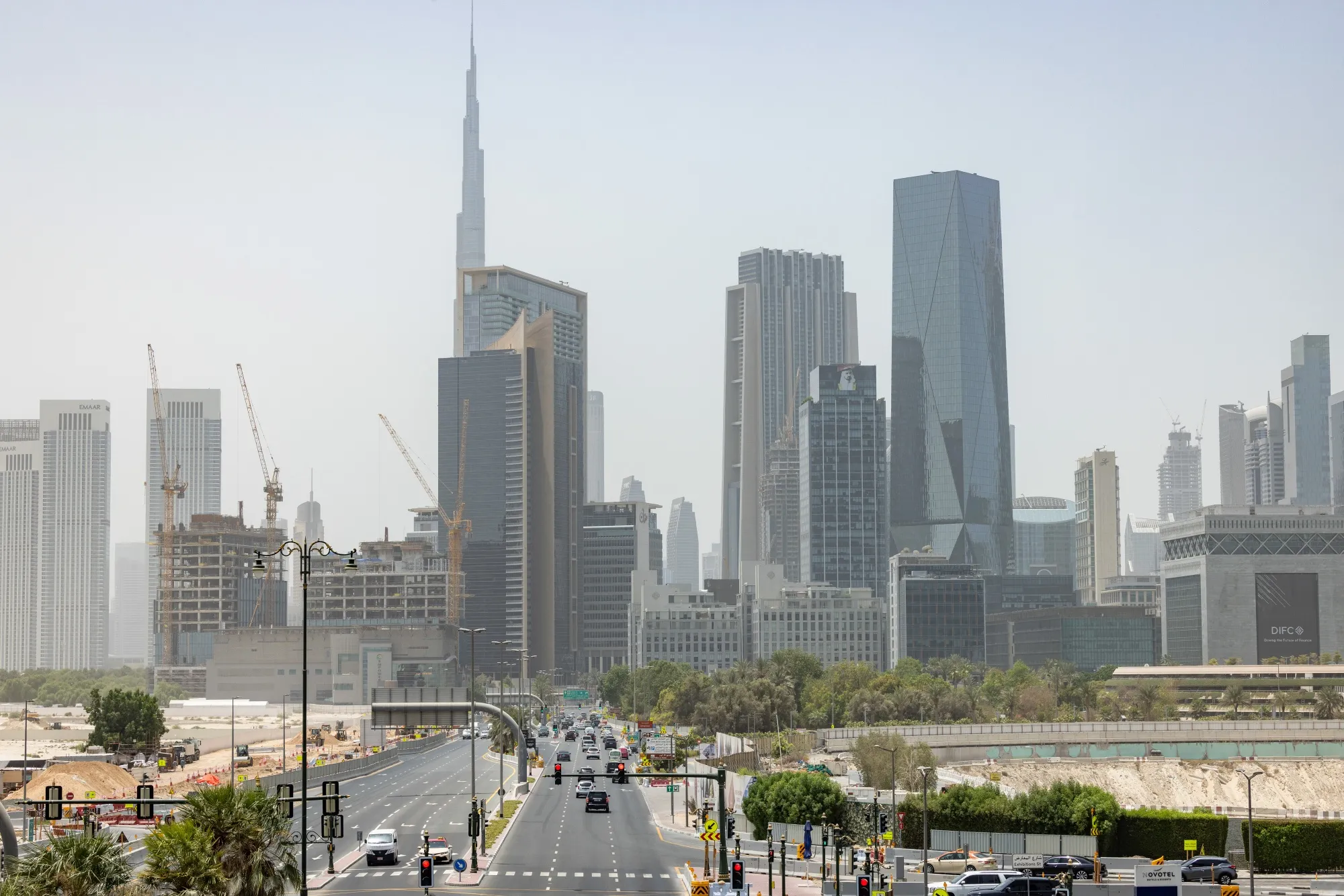 The Dubai International Financial Centre.