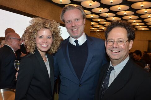 Laurel and Paul Britton and Adam Weinberg