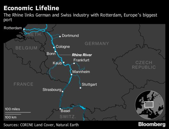 The Rhine River Is Rising. That's Good News for the German Economy