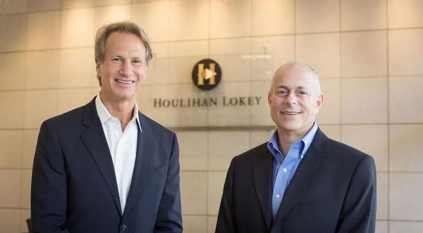 Houlihan Lokey Executive Chairman Irwin Gold and CEO Scott Beiser.