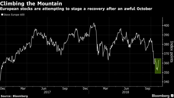 Europe Stocks Set for Best Week Since 2016