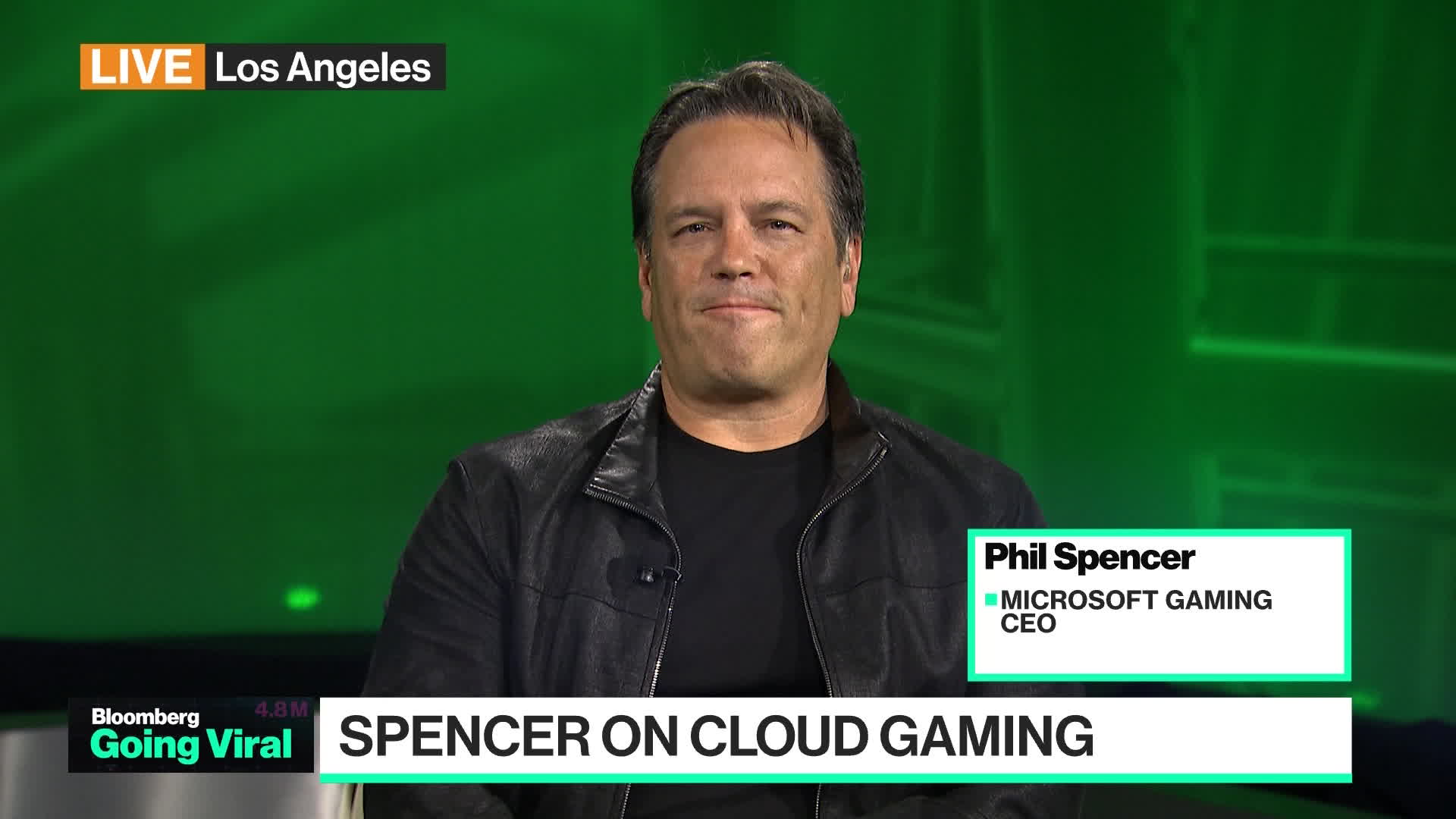 CEO Of Xbox Gaming - Phil Spencer Full Bloomberg Interview 08-24-2022 