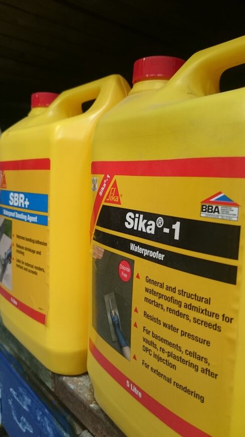 Sika products on the shelf