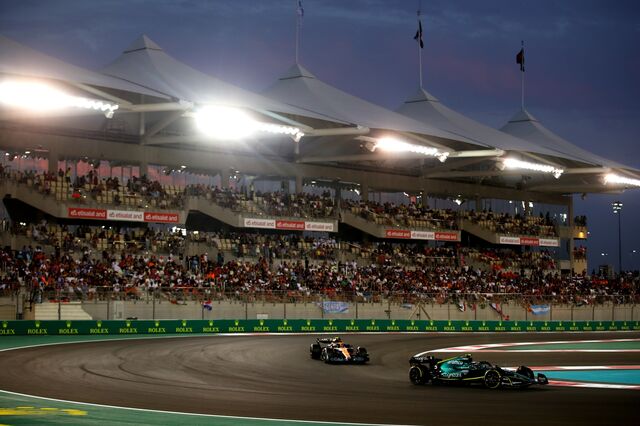 The 2022 Abu Dhabi Grand Prix at the Yas Marina Circuit.