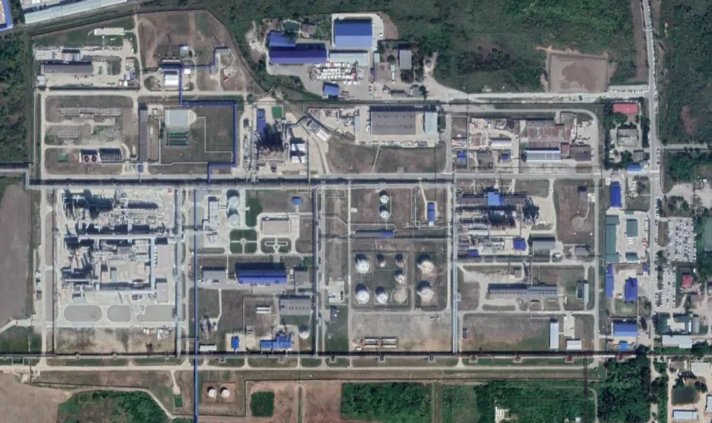 The Afipsky refinery in southern Russia
