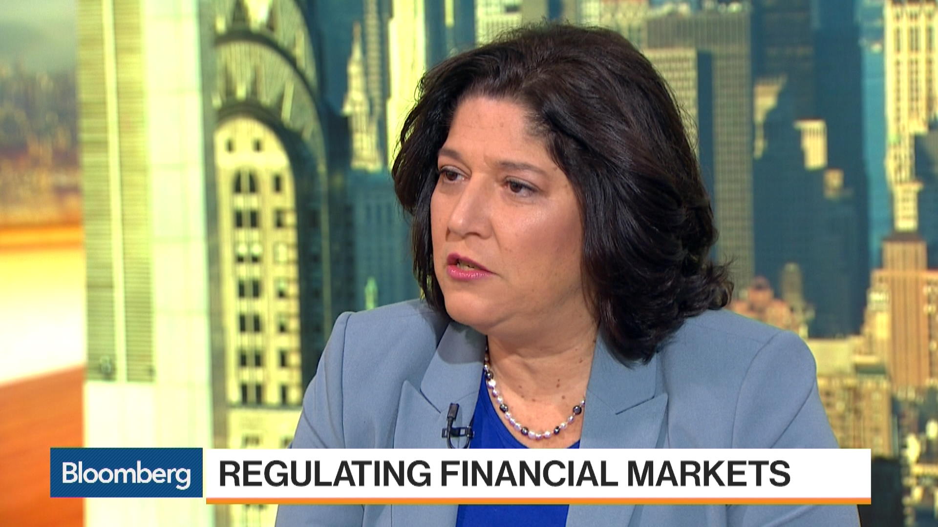 Watch NY DFS’ Maria Vullo: We Oppose Proposed Fintech Charter - Bloomberg