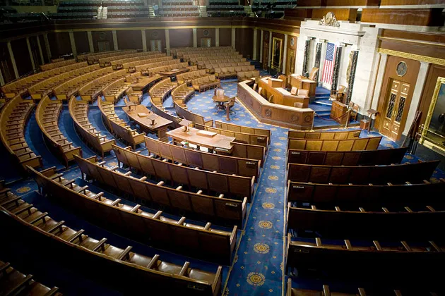 The U.S. House of Representatives chamber in Washington