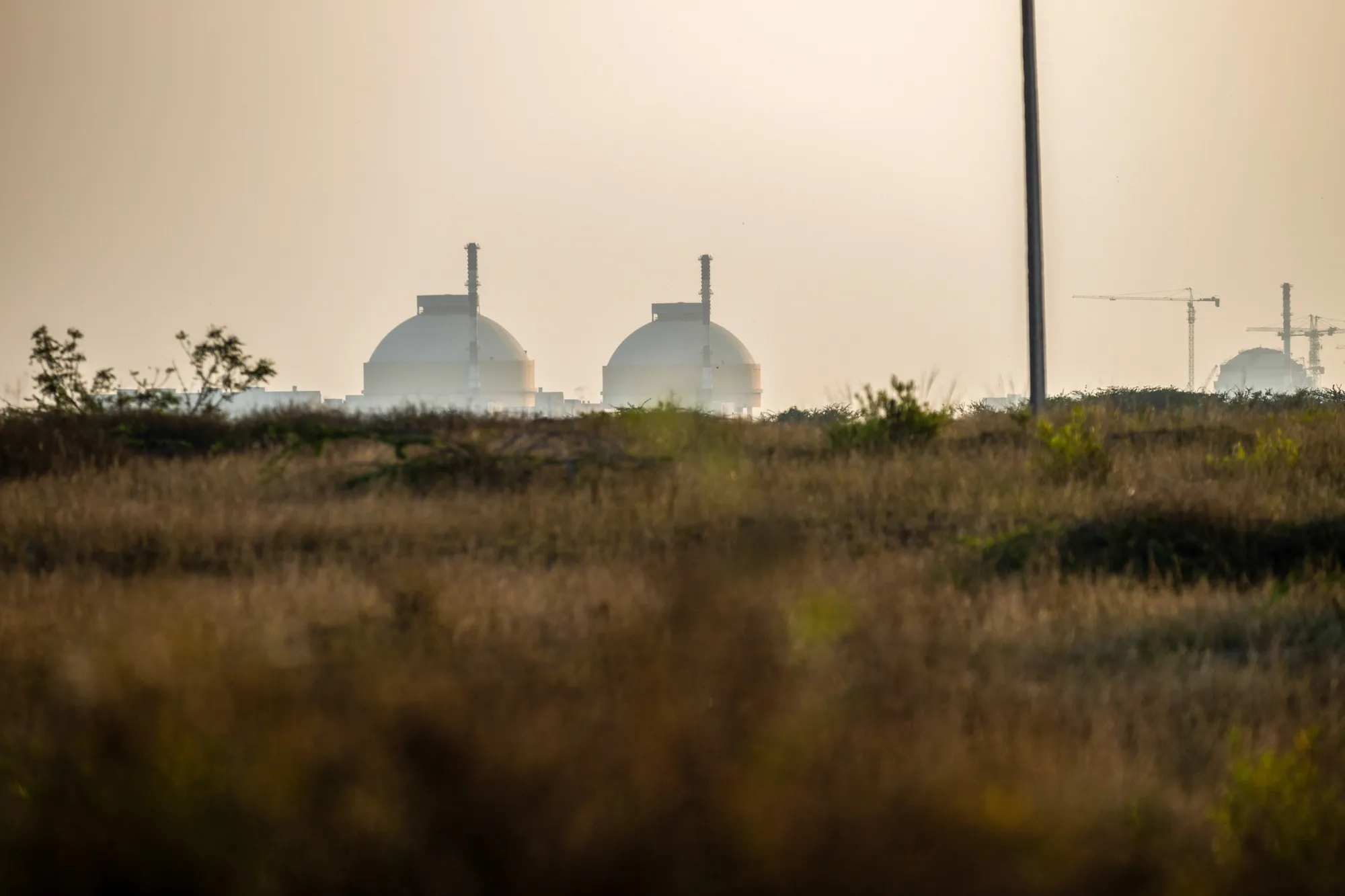 The Kudankulam nuclear power plant in the southern Indian state of&nbsp;Tamil Nadu.