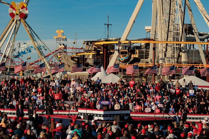 Donald Trump Holds Campaign Rally