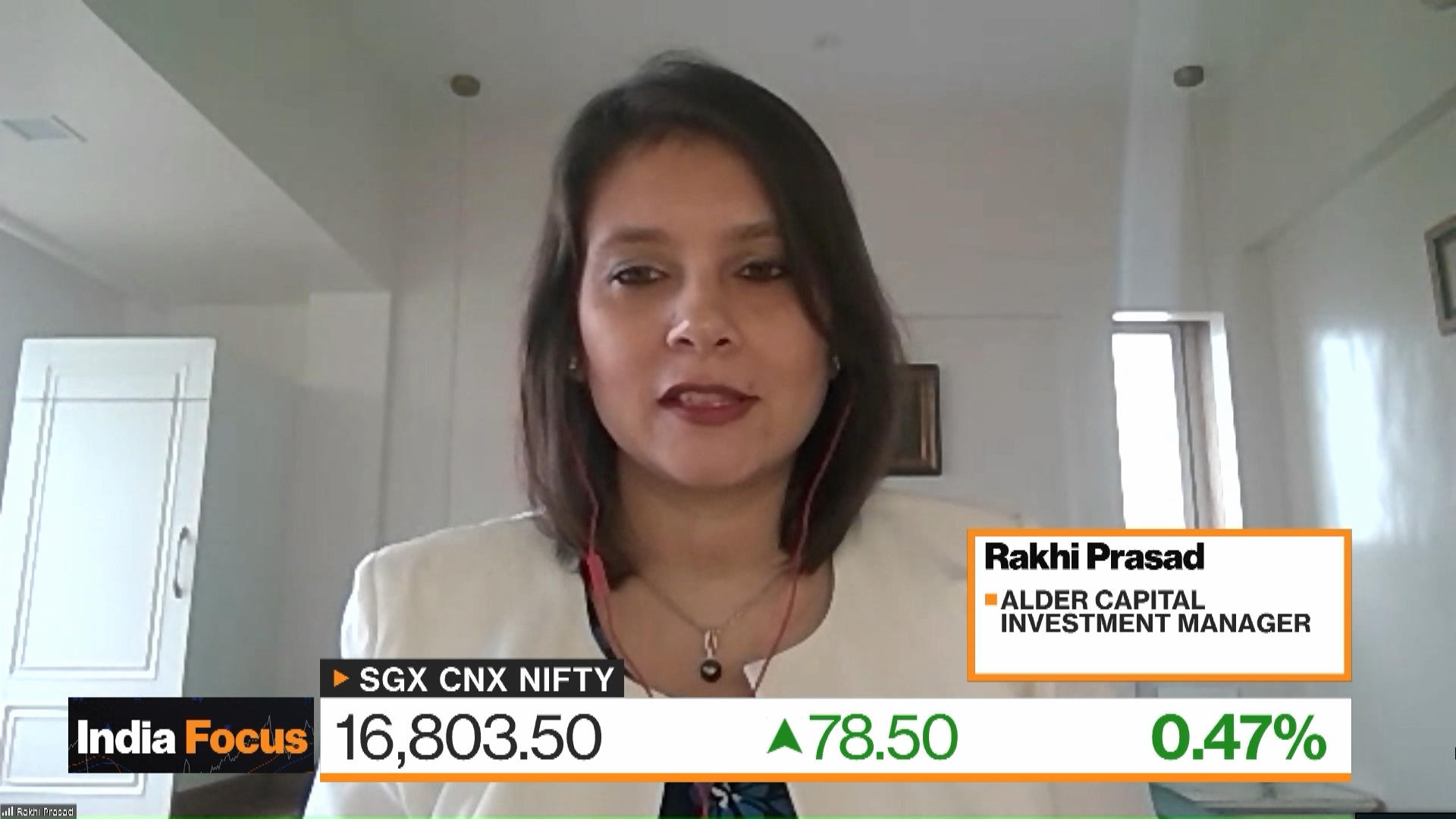 Watch Alder Capital Investment Manager Rakhi Prasad on Indian Markets