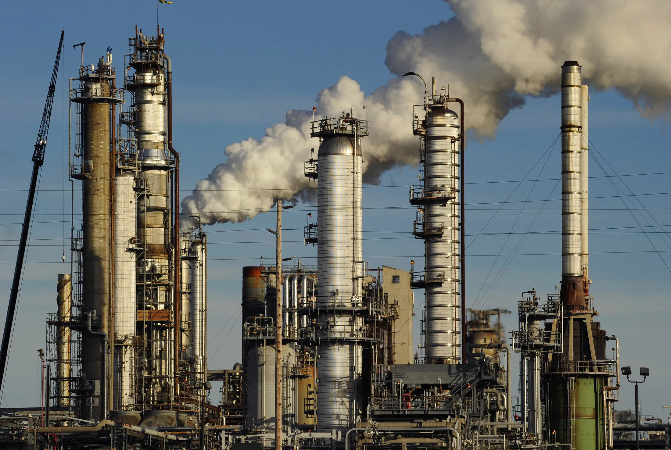Tesoro Oil Refinery, Anacortes, Washington State, USA
