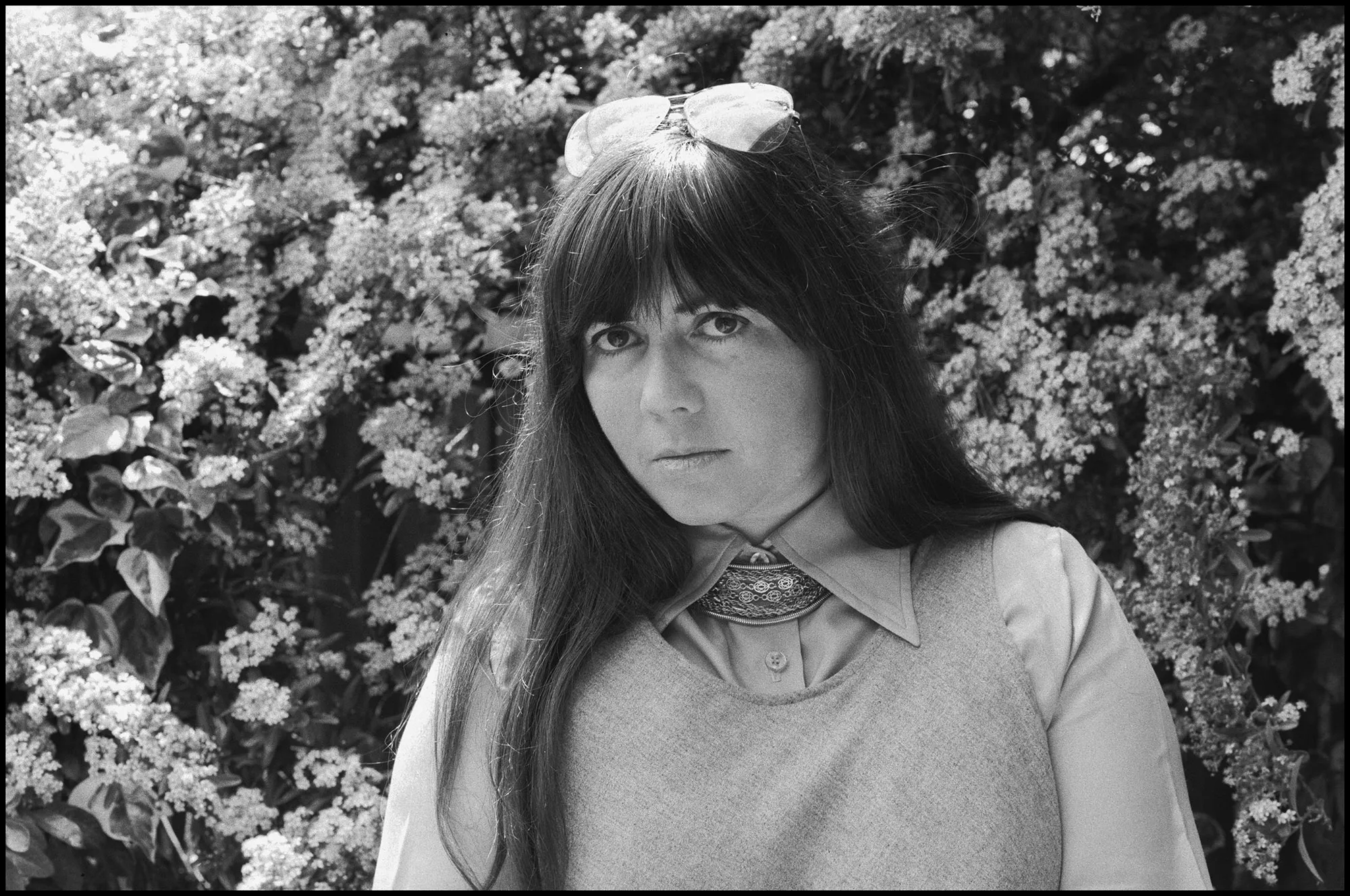 Anne Rice&nbsp;in her garden, Berkeley, California, May, 1976.&nbsp;