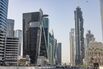 Dubai Business District as Iran Denies Report of US Outreach to End War