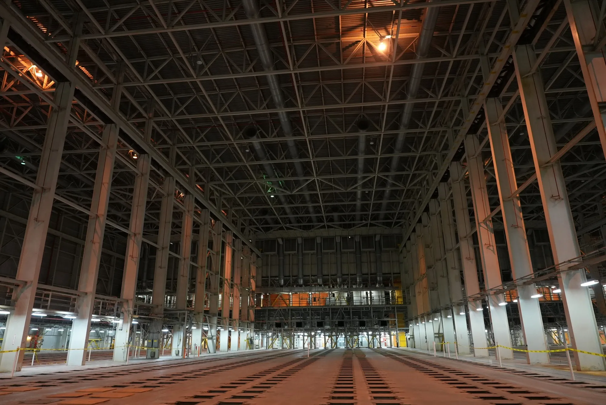 A view inside the Centrus facility in Ohio.