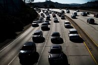 Traffic Ahead Of The Thanksgiving Holiday