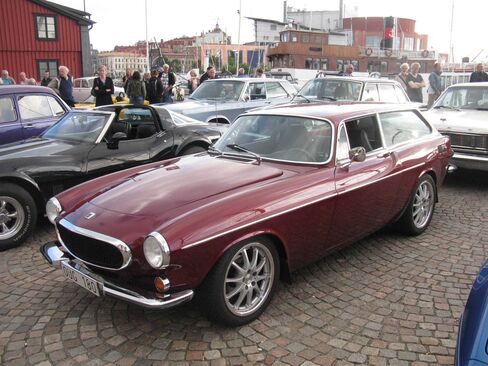 The wagon version of the Volvo 1800.