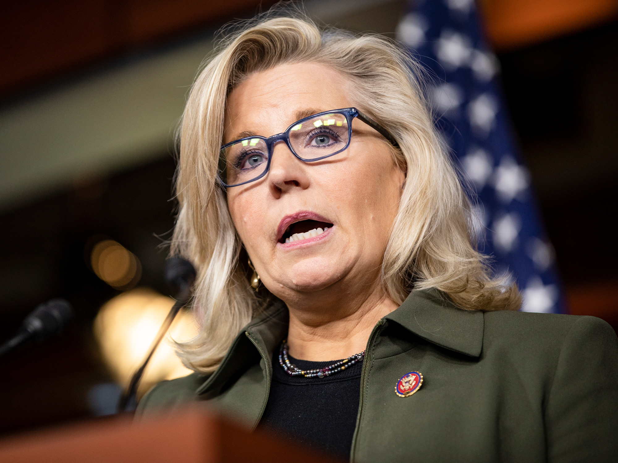 Liz Cheney Says She Won T Quit Gop Leadership After Wyoming Censure Bloomberg