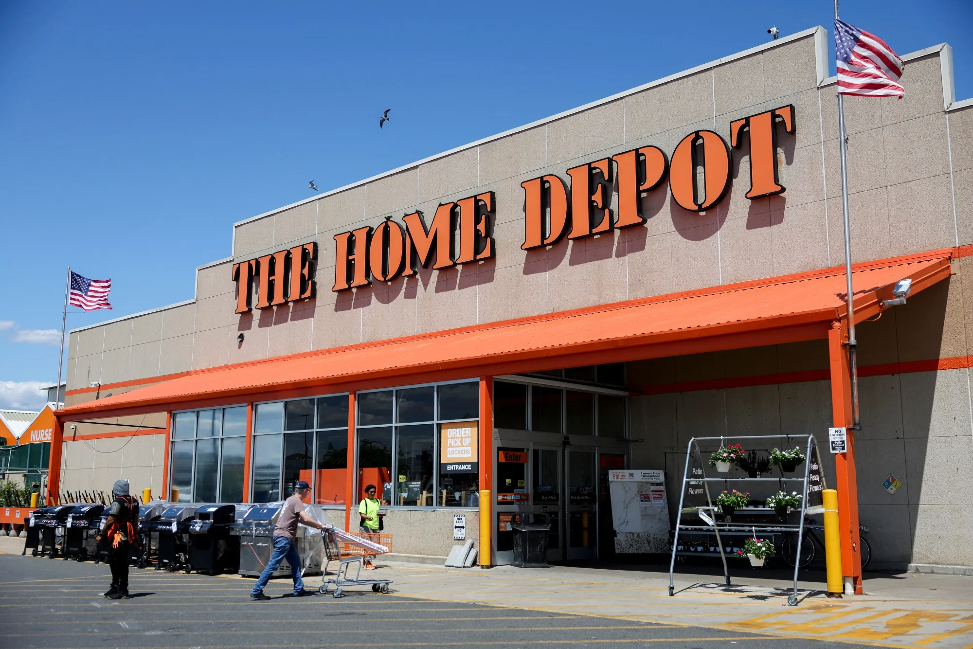 Una tienda Home Depot en Washington, DC, EE.UU., el lunes 12 de agosto de 2024.