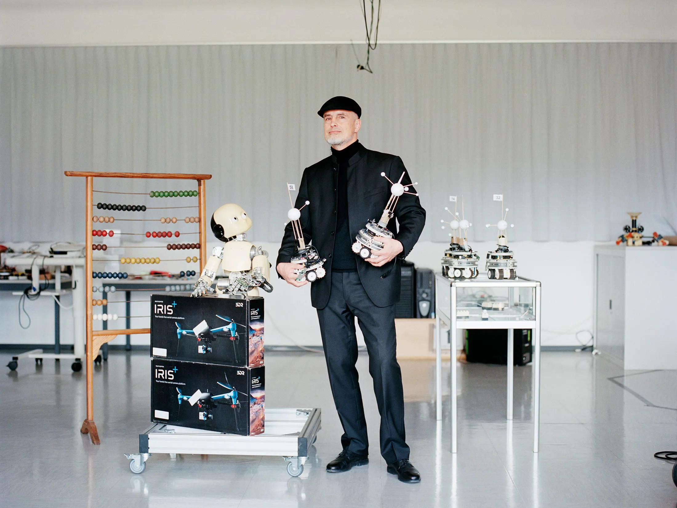 Schmidhuber at work.