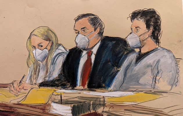 courtroom sketch