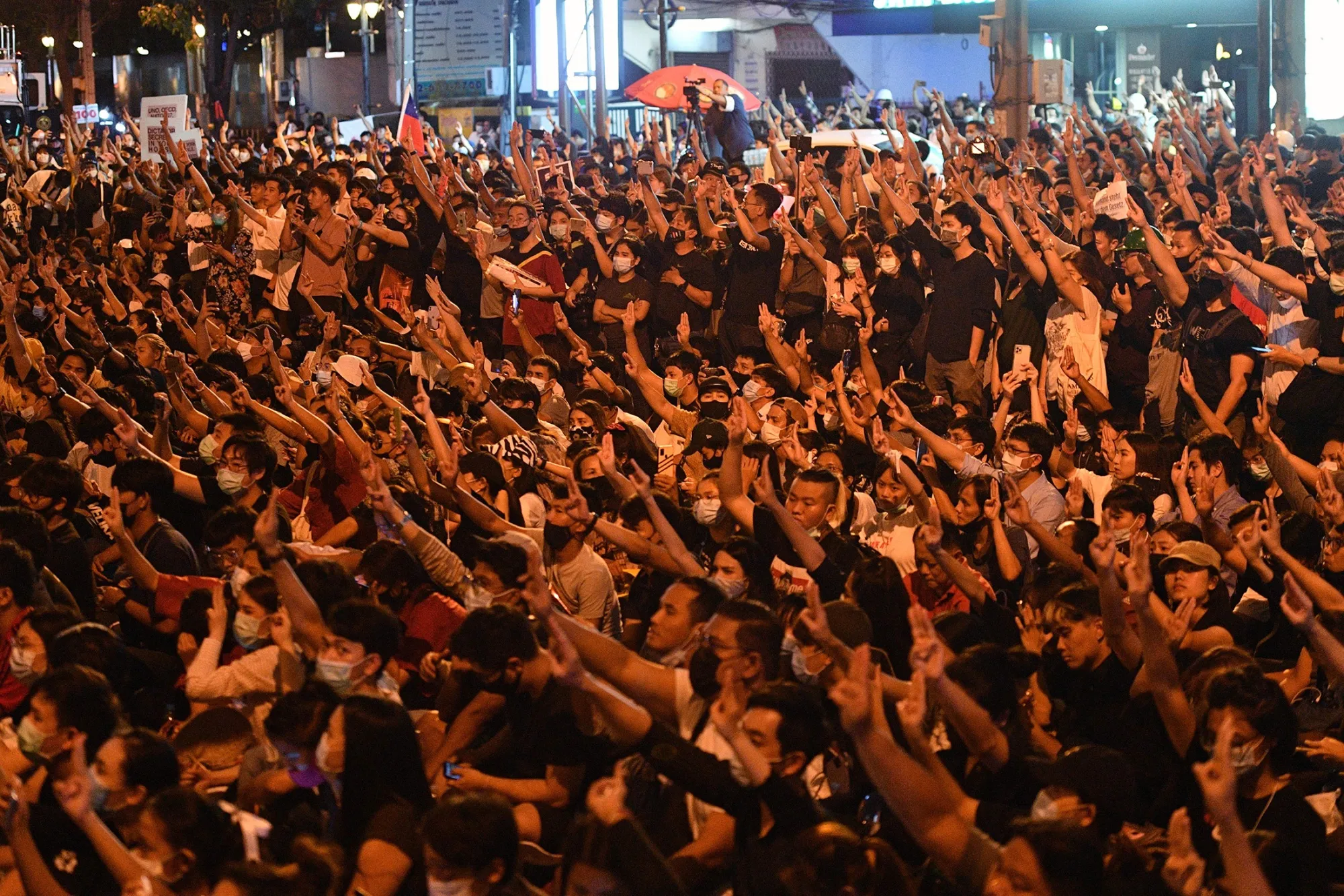 Thai demonstrators are looking to upend the royalist elite that has run the country for much of its history.