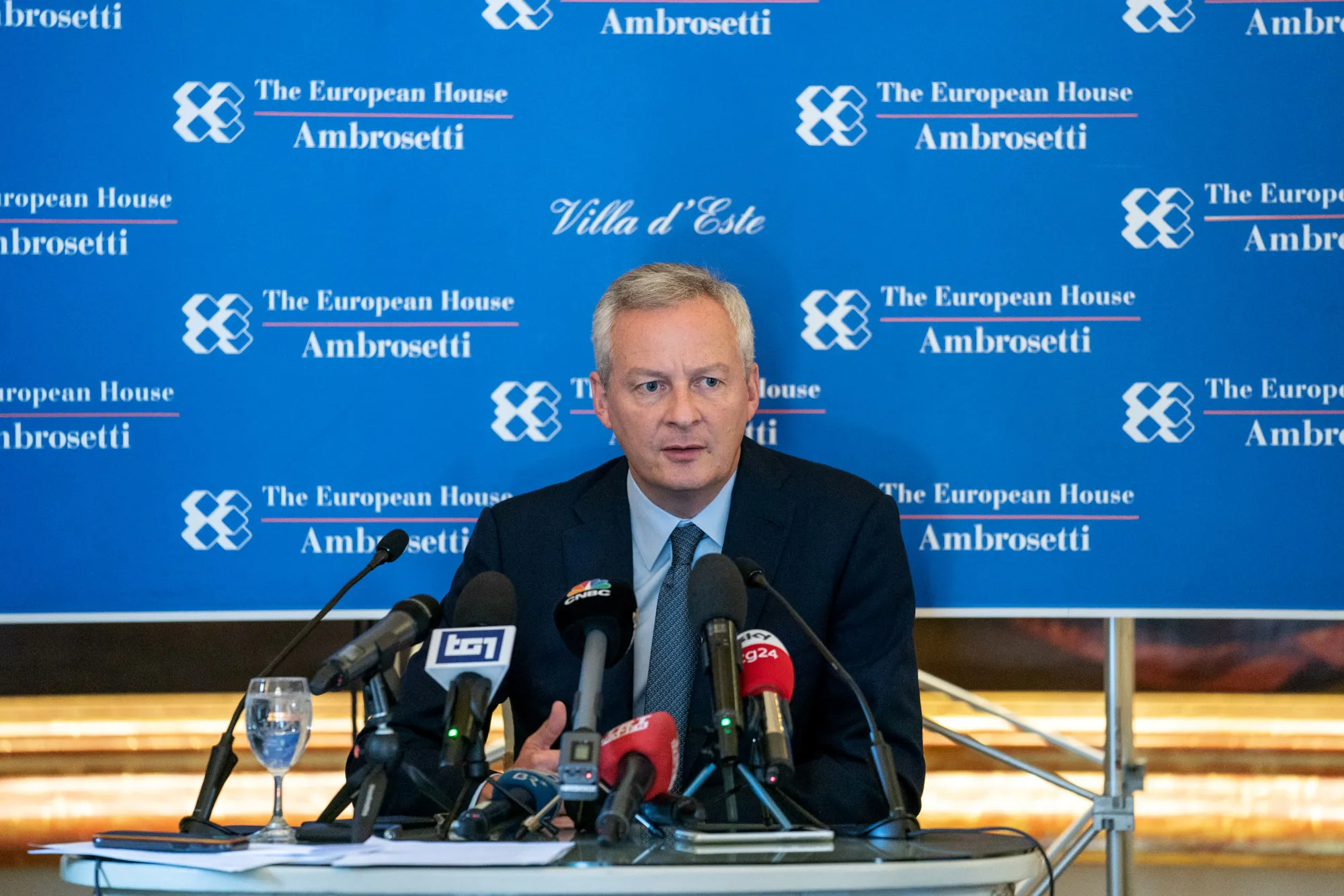 Bruno Le Maire on Saturday, Sept. 8