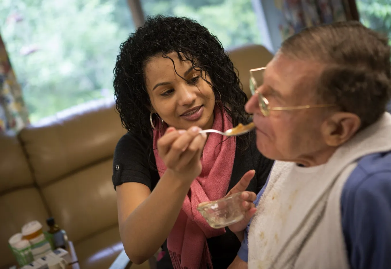 Boom time in jobs mostly held by women -- with lower pay.
