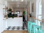 Inside Little Woodfords in Portland, ME