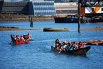 Canoeing on the Duwamish Waterway in Seattle