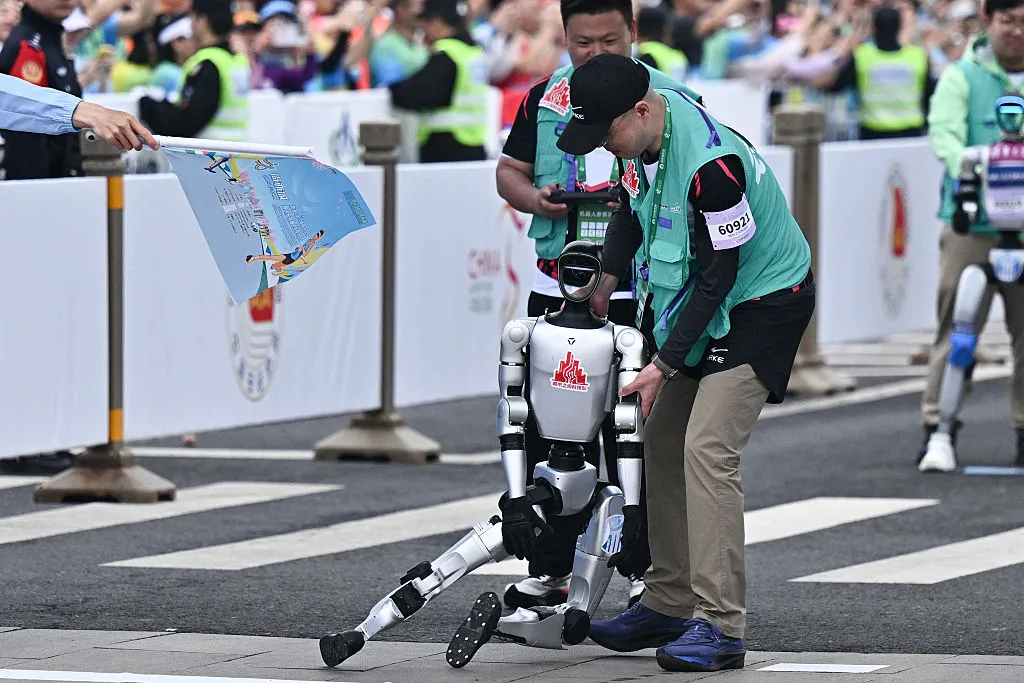 TOPSHOT-CHINA-ATHLETICS-TECHNOLOGY-ROBOTS