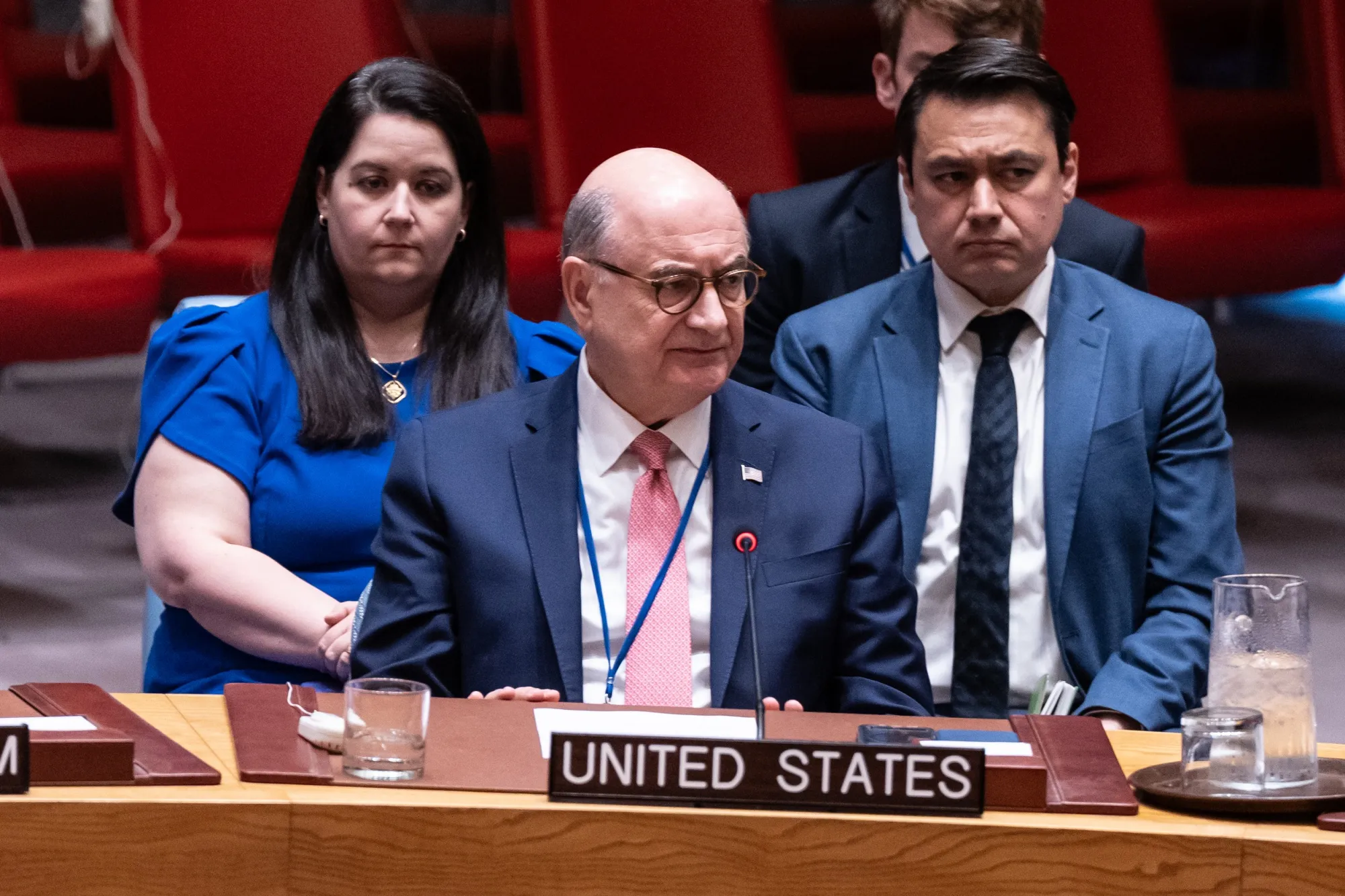 US diplomats walk out of UN meeting during French speech, calling it 'disingenuous grandstanding' over human rights issues