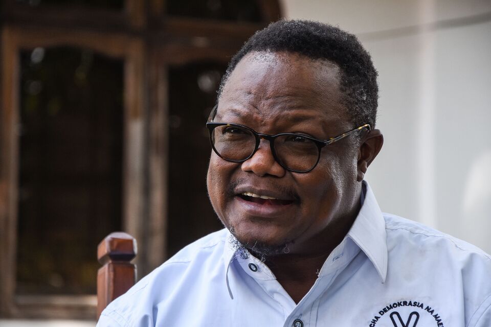 Tanzania Opposition Leaders Says He Fears For His Life Bloomberg