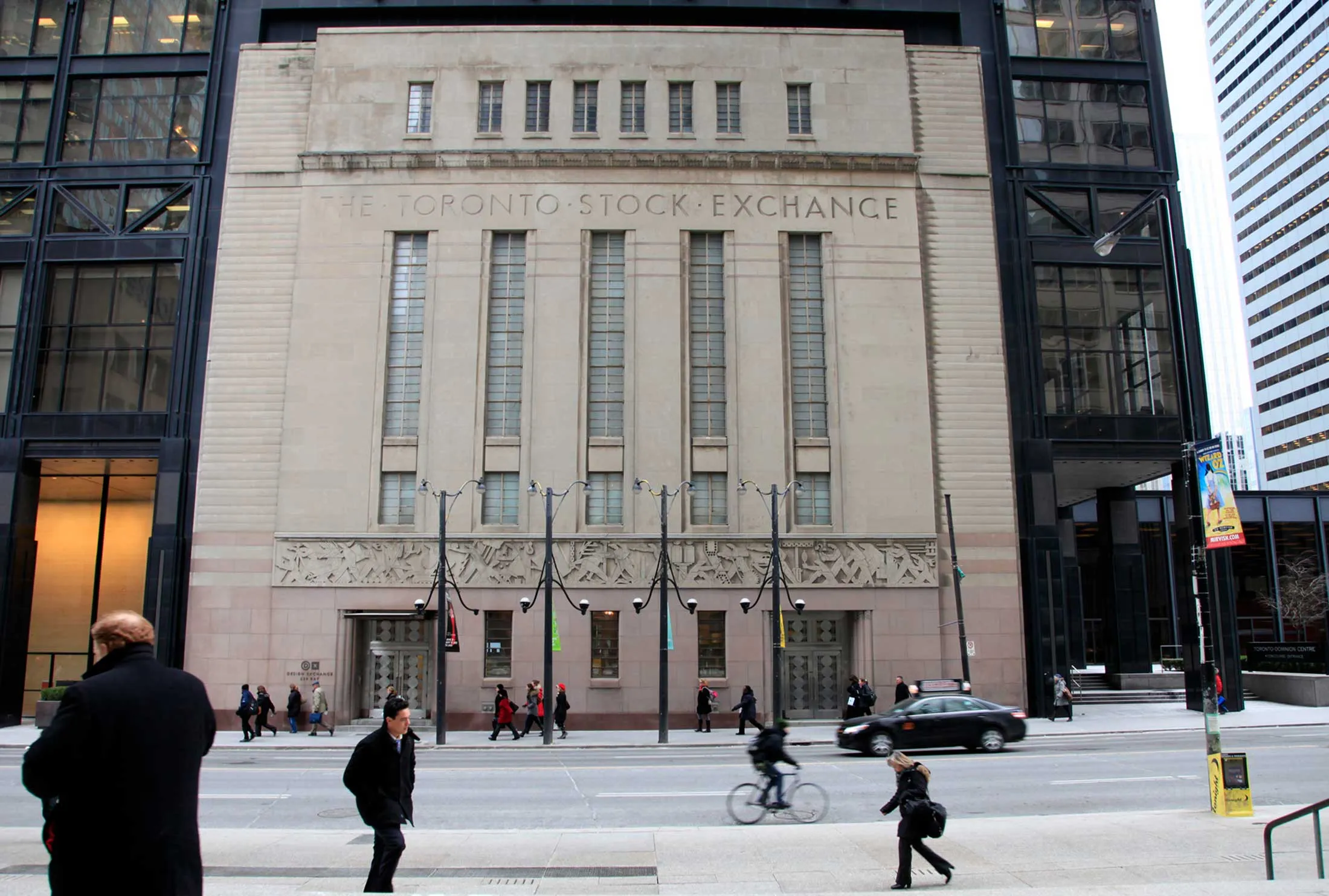 The Toronto Stock Exchange.

