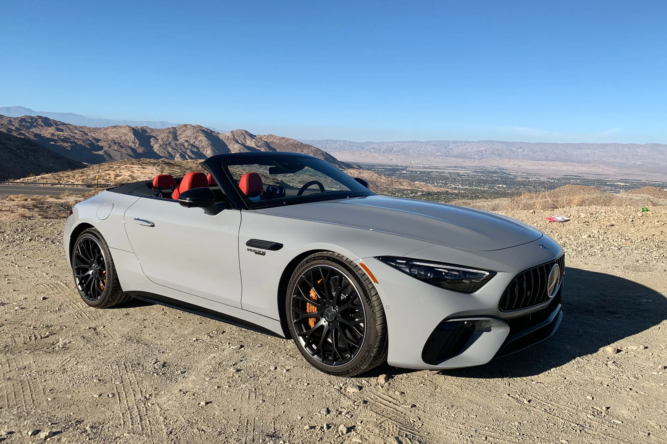 The latest Mercedes-AMG SL.