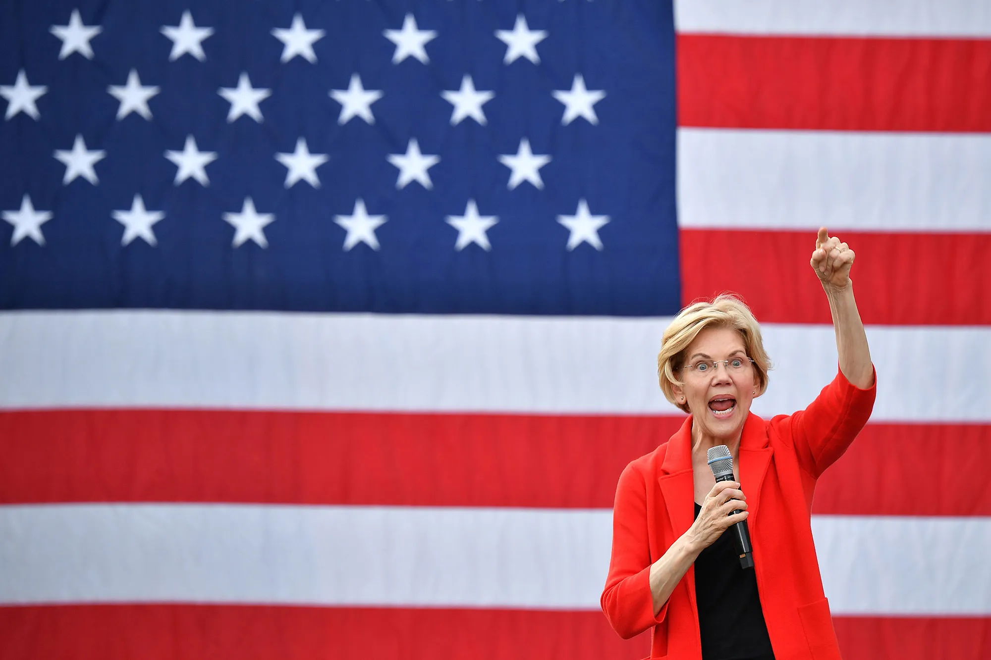 Democratic presidential candidate Elizabeth Warren.