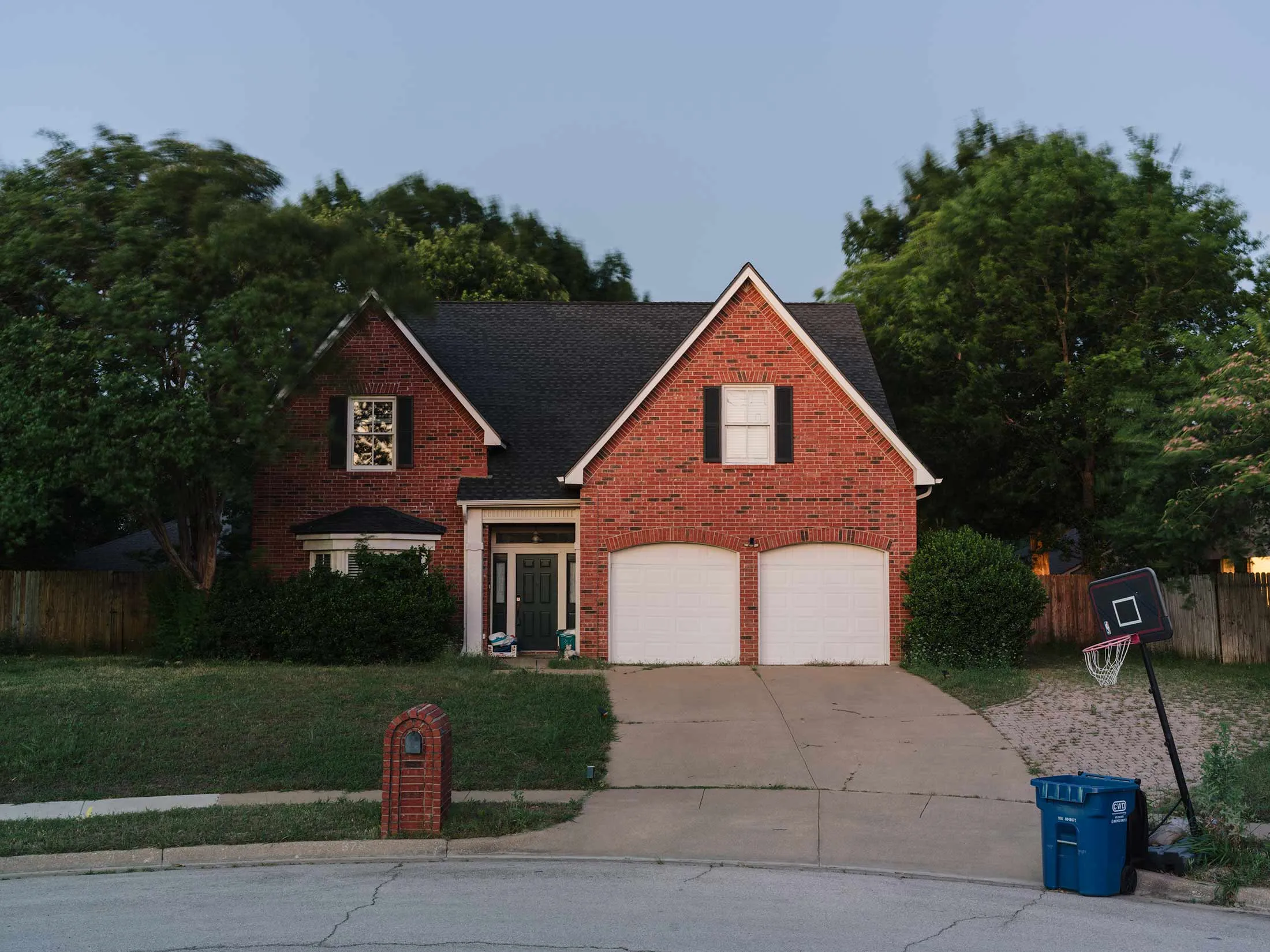 The exterior of Priya Narayanaswamy’s home in Keller, Texas.