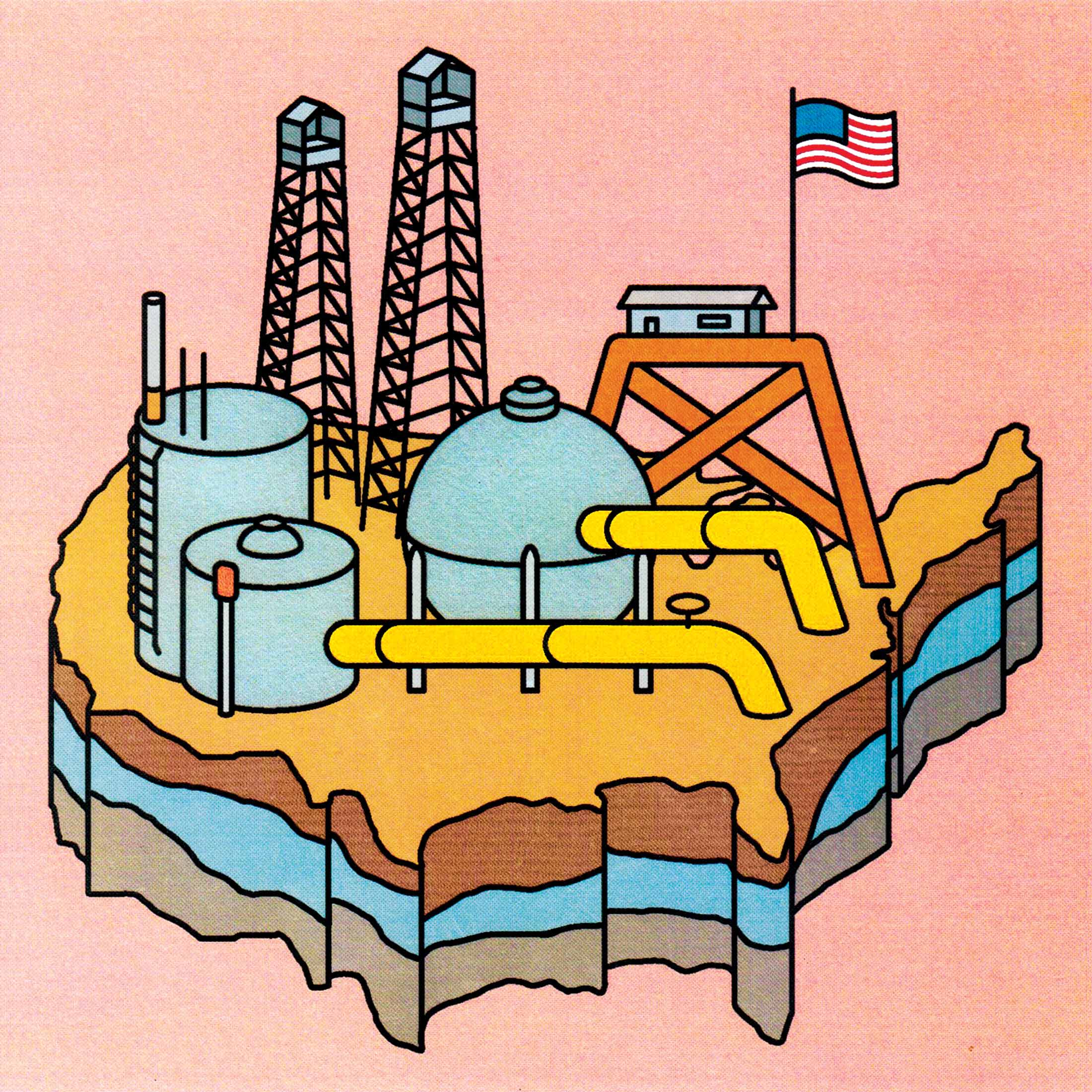 Drawing of script program for hydraulic support